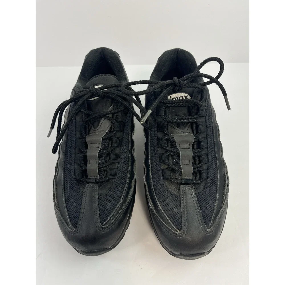 Nike Air Max 95 Recraft 'Triple Black' Youth Size 5.5 Shoes Sneakers CJ3906-001